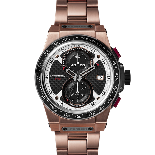 Otto Chrono All Rose Gold Watch